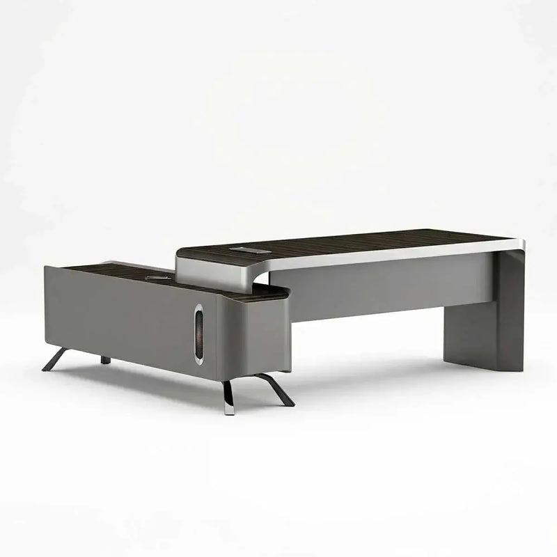 Conex · Luxury L-Shaped Executive Desk by Arc Grove