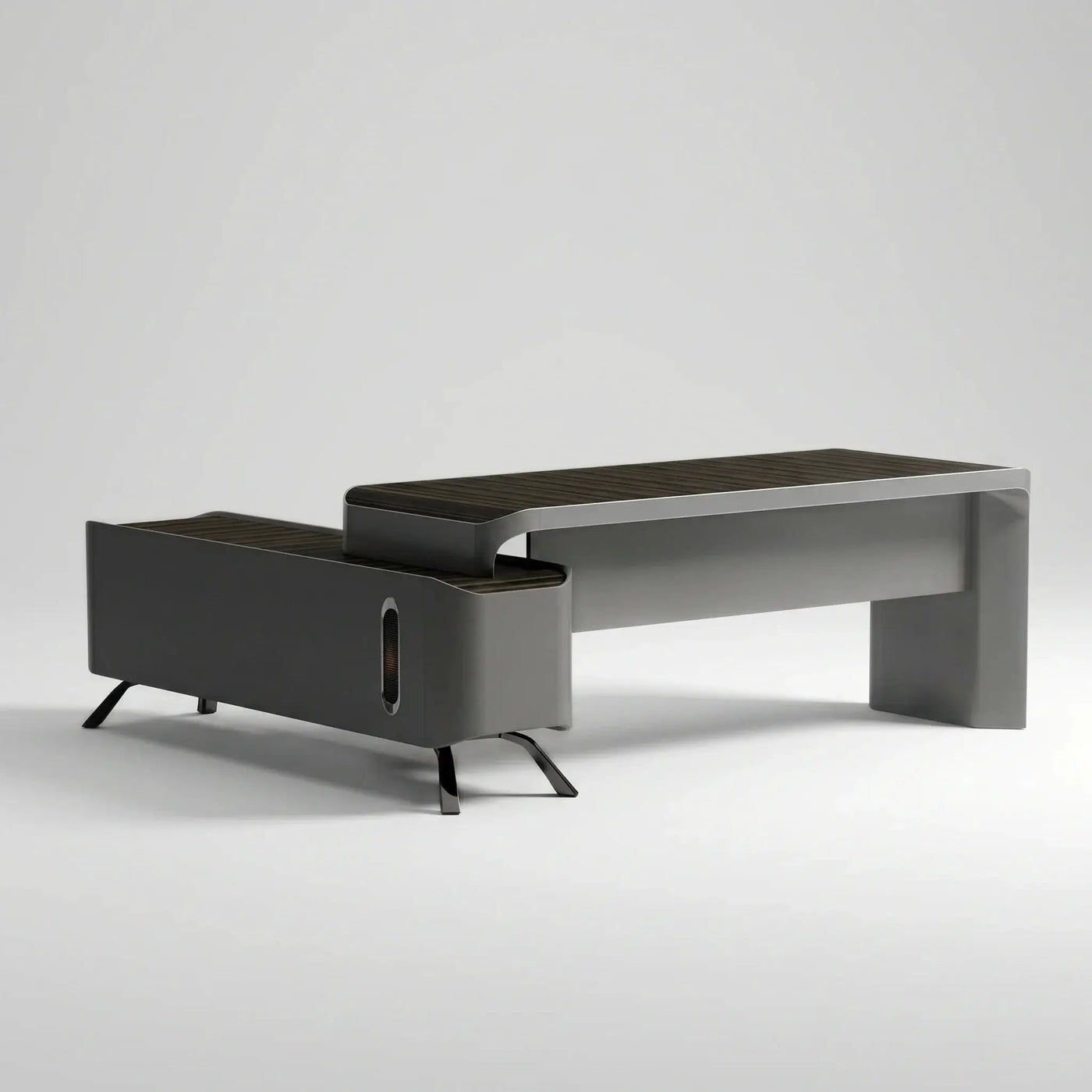 Conex · Luxury L-Shaped Executive Desk by Arc Grove