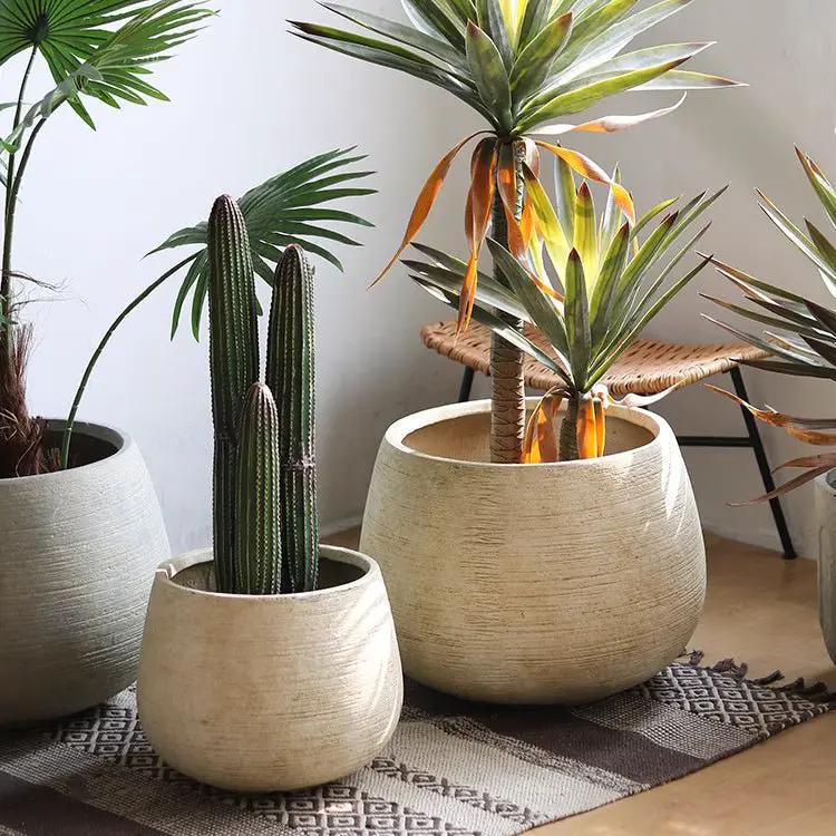 Rustic Globe Cement Planter by RusticReach