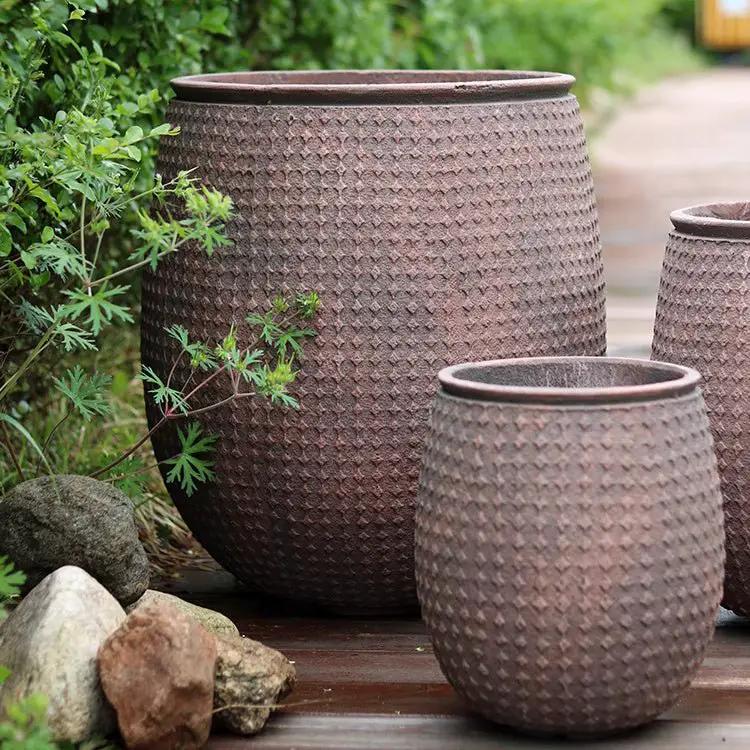 StoneNest Textured Planter by RusticReach