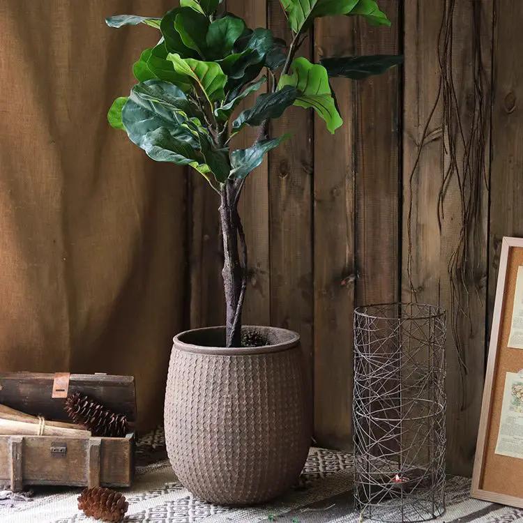 StoneNest Textured Planter by RusticReach