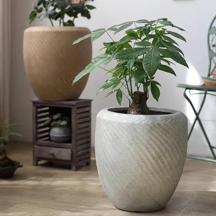 Comtemporary Swirl Planter by RusticReach