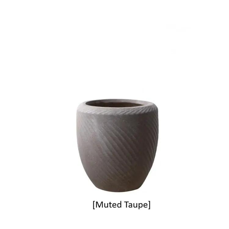 Comtemporary Swirl Planter by RusticReach
