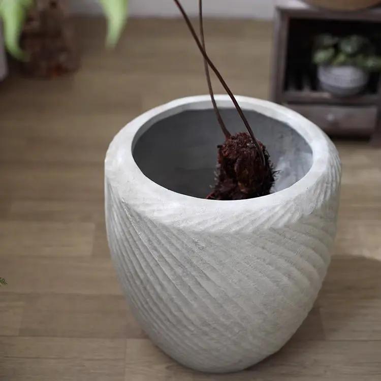 Comtemporary Swirl Planter by RusticReach