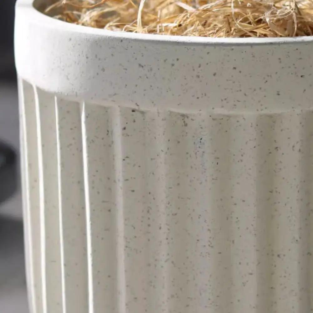Nordic Vertical Stripe Flower Pot by RusticReach