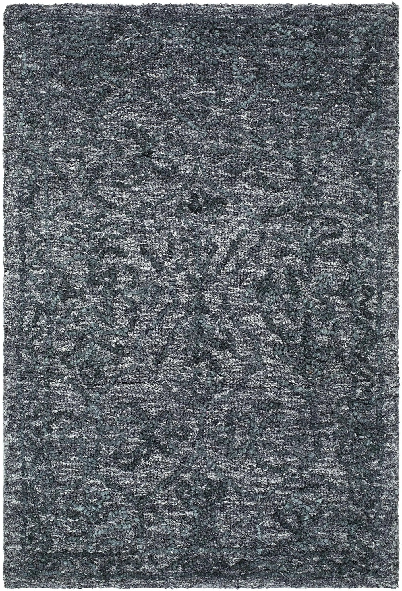 Yadid Black Wool Area Rug by Boutique Rugs