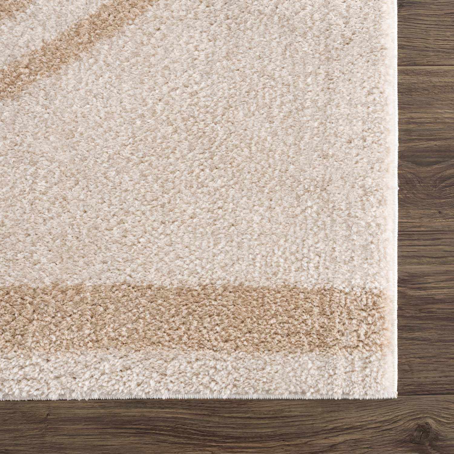 Yasuo Beige Washable Area Rug by Boutique Rugs