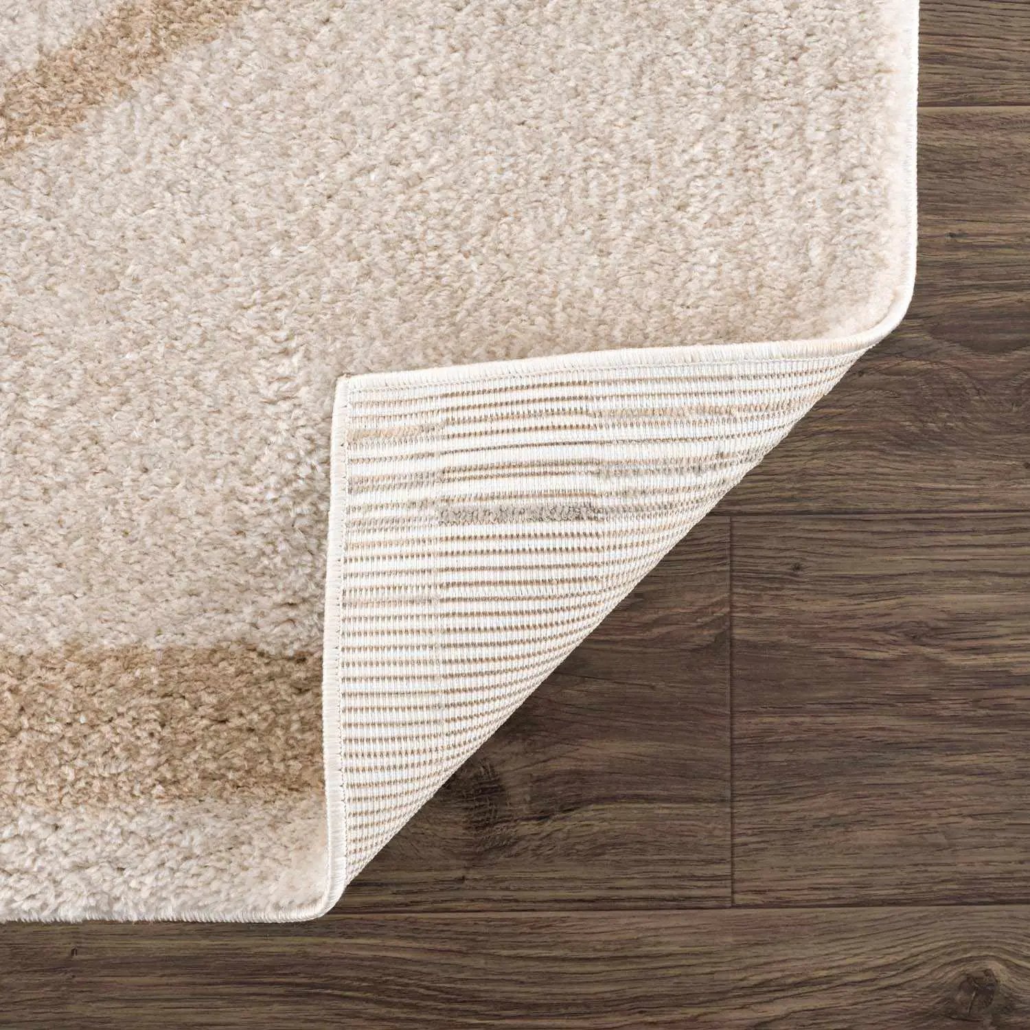 Yasuo Beige Washable Area Rug by Boutique Rugs