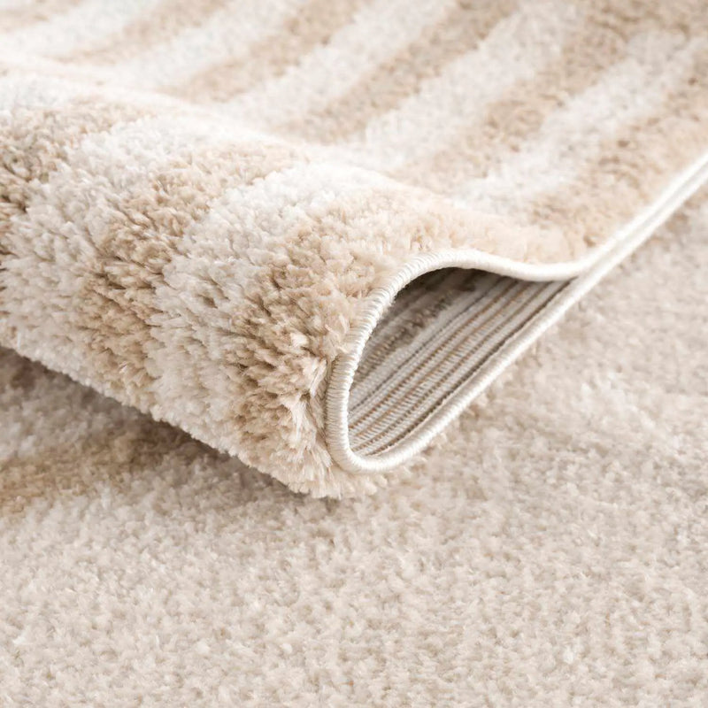 Yasuo Beige Washable Area Rug by Boutique Rugs