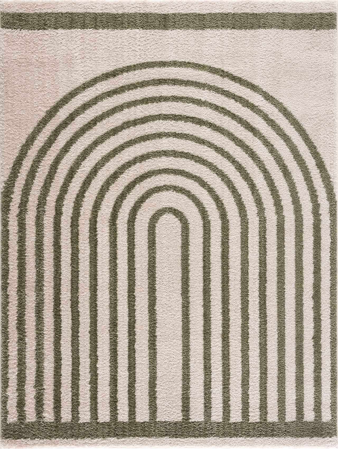 Yasuo Green Washable Area Rug by Boutique Rugs