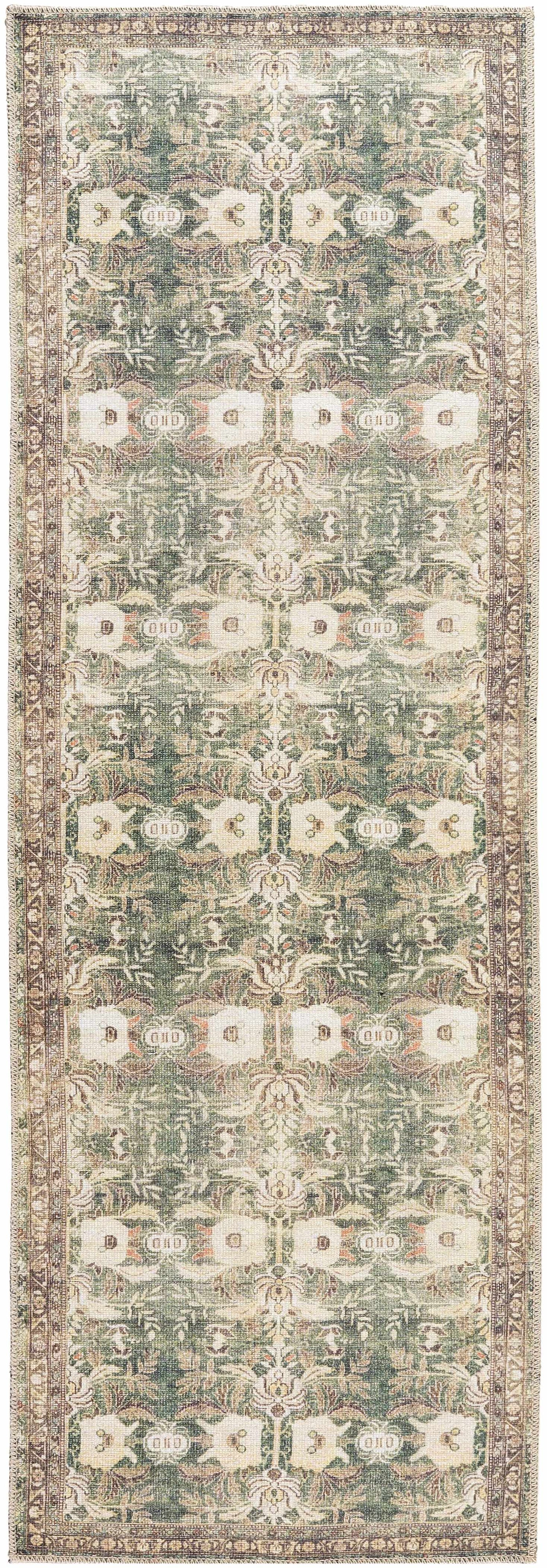 Acoose Vintage Flat Pile Washable Rug by Boutique Rugs
