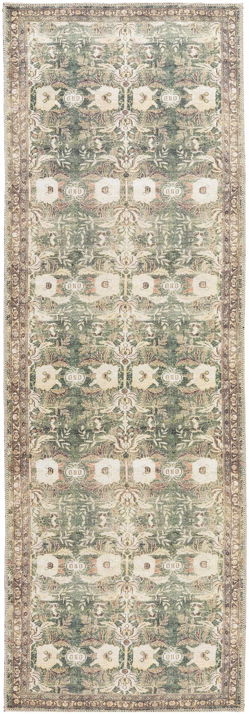 Acoose Vintage Flat Pile Washable Rug by Boutique Rugs