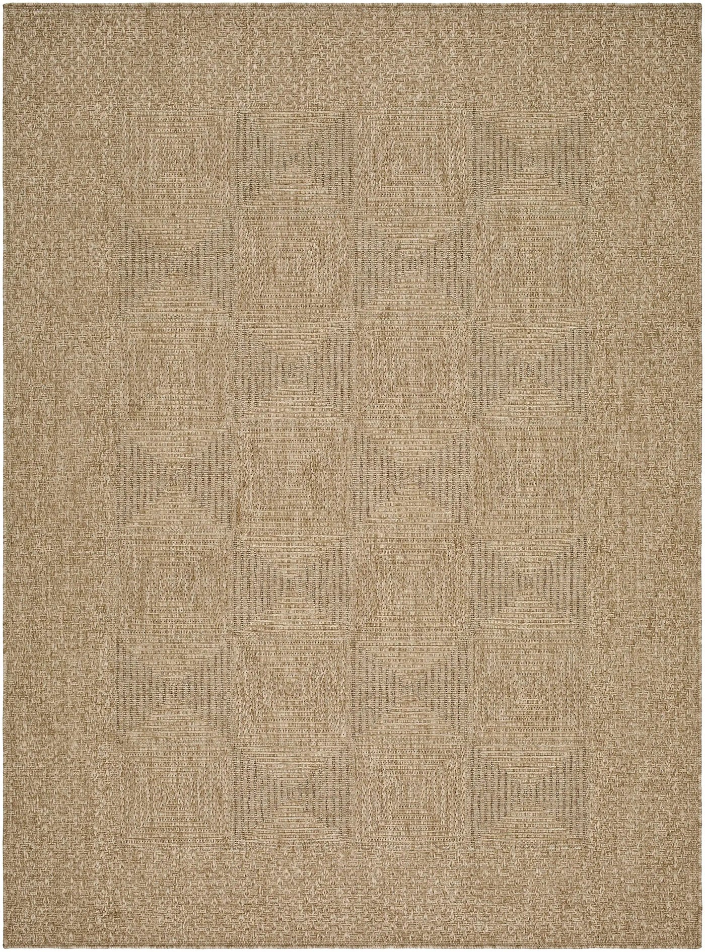 Anabia Brown Outdoor Area Rug by Boutique Rugs