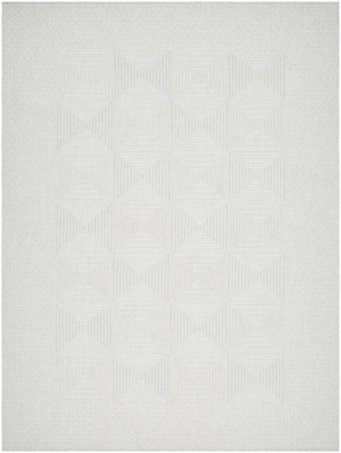 Anabia White Outdoor Area Rug by Boutique Rugs