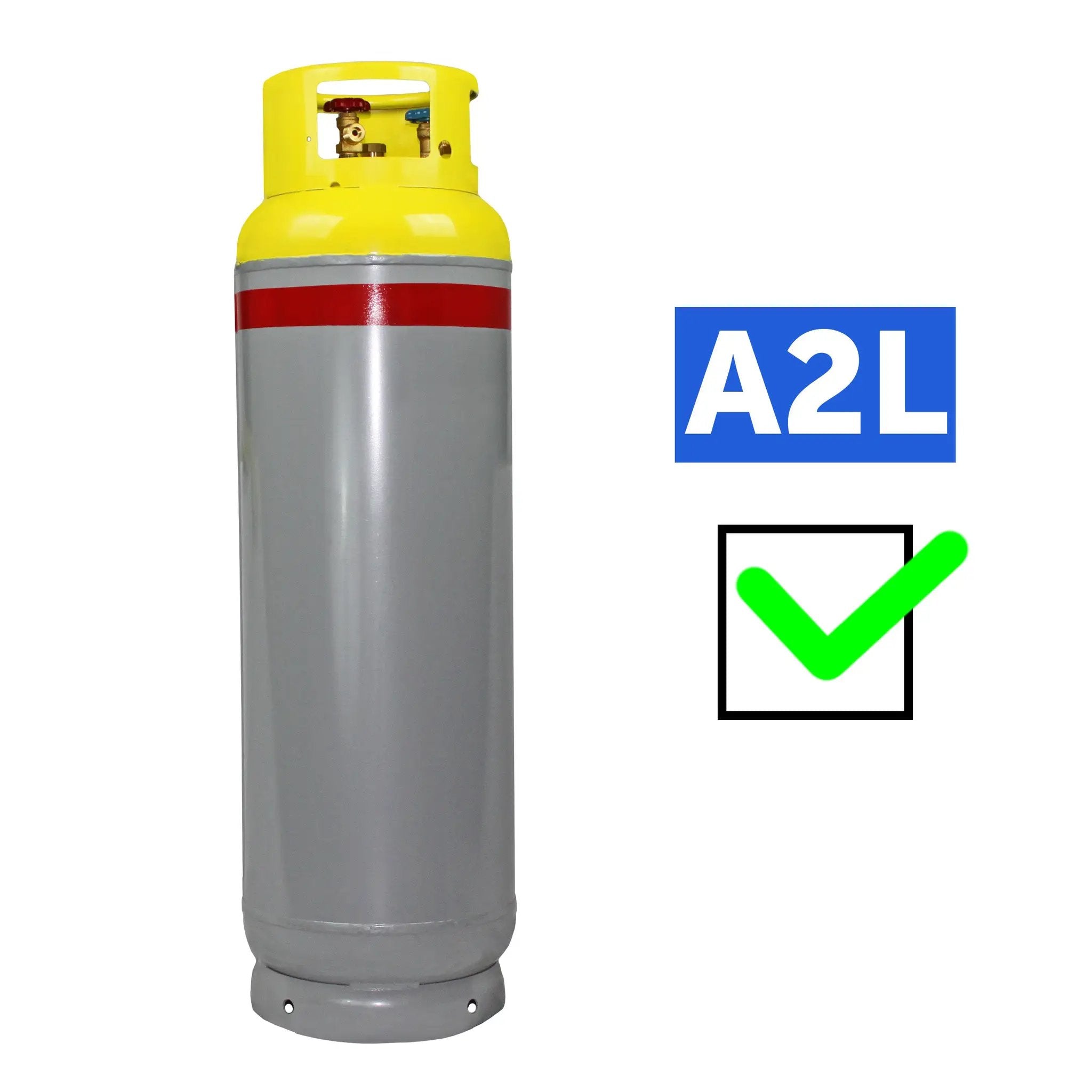 Flame King 239lb Refrigerant Tank Recovery Cylinder 400 PSI For A2L Refrigerants by Flame King Products