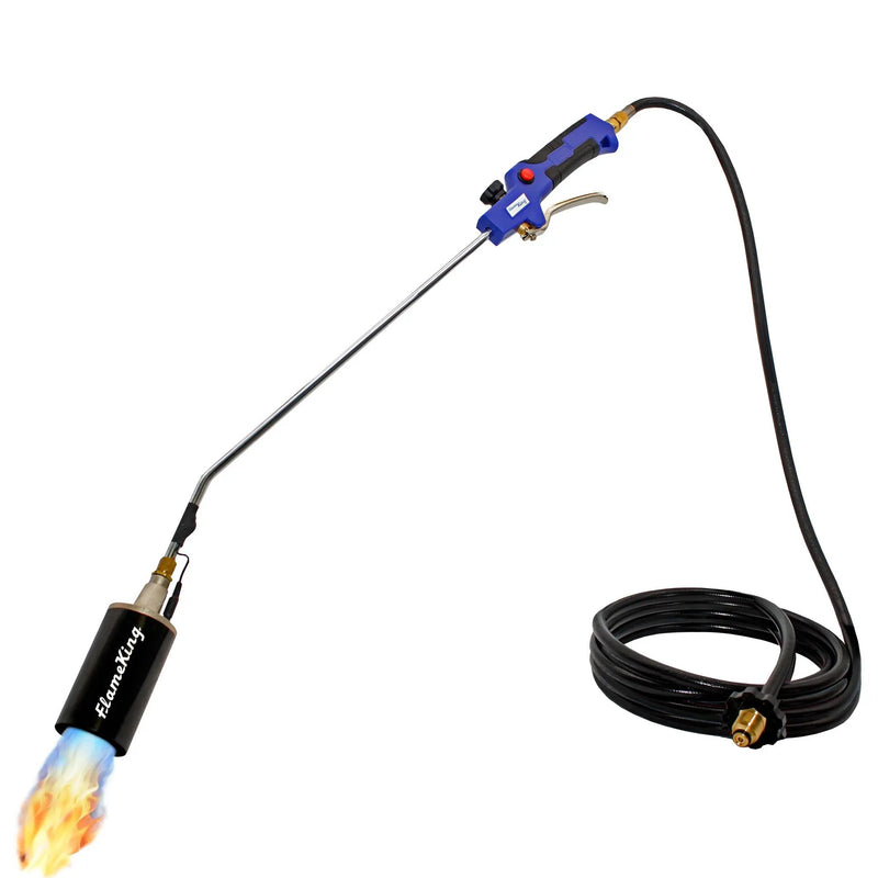 Flame King Propane Weed Burner Torch 340,000 BTU with Battery Operated Igniter by Flame King Products