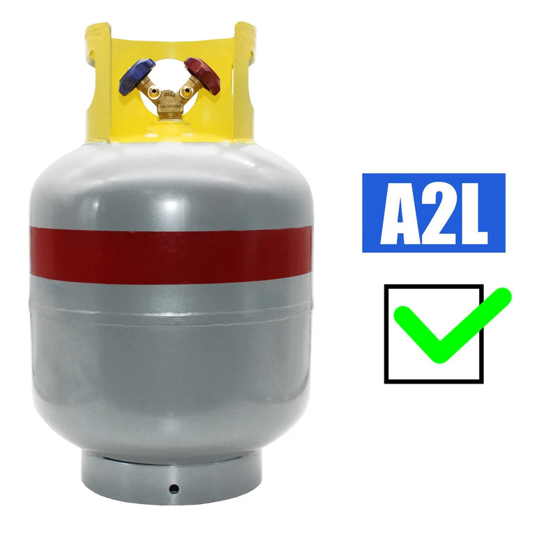 Flame King 50lb Refrigerant Recovery Cylinder Tank for A2L Refrigerants by Flame King Products