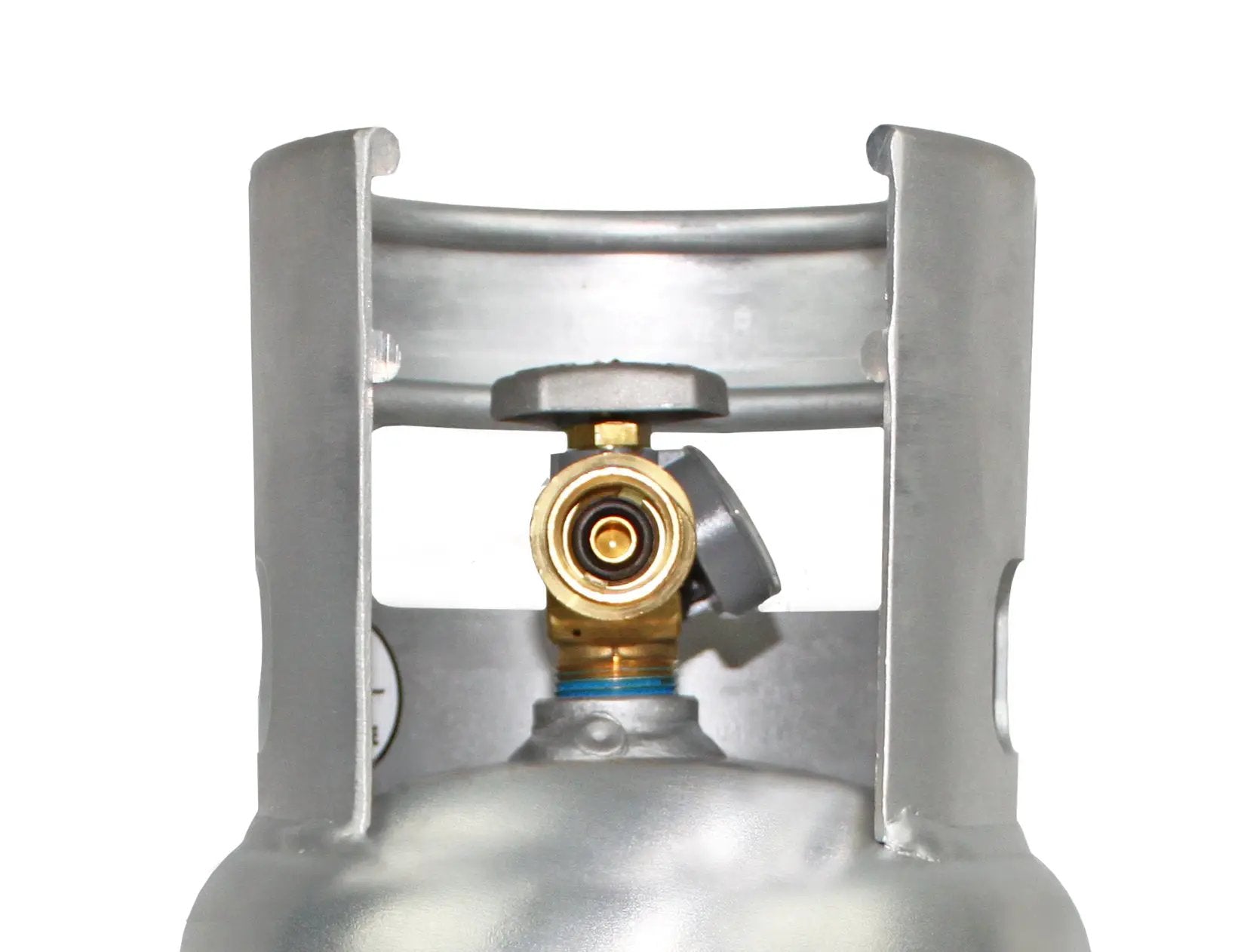 Flame King Lightweight 5lb Aluminum Propane Tank LP Cylinder with OPD & Gauge by Flame King Products