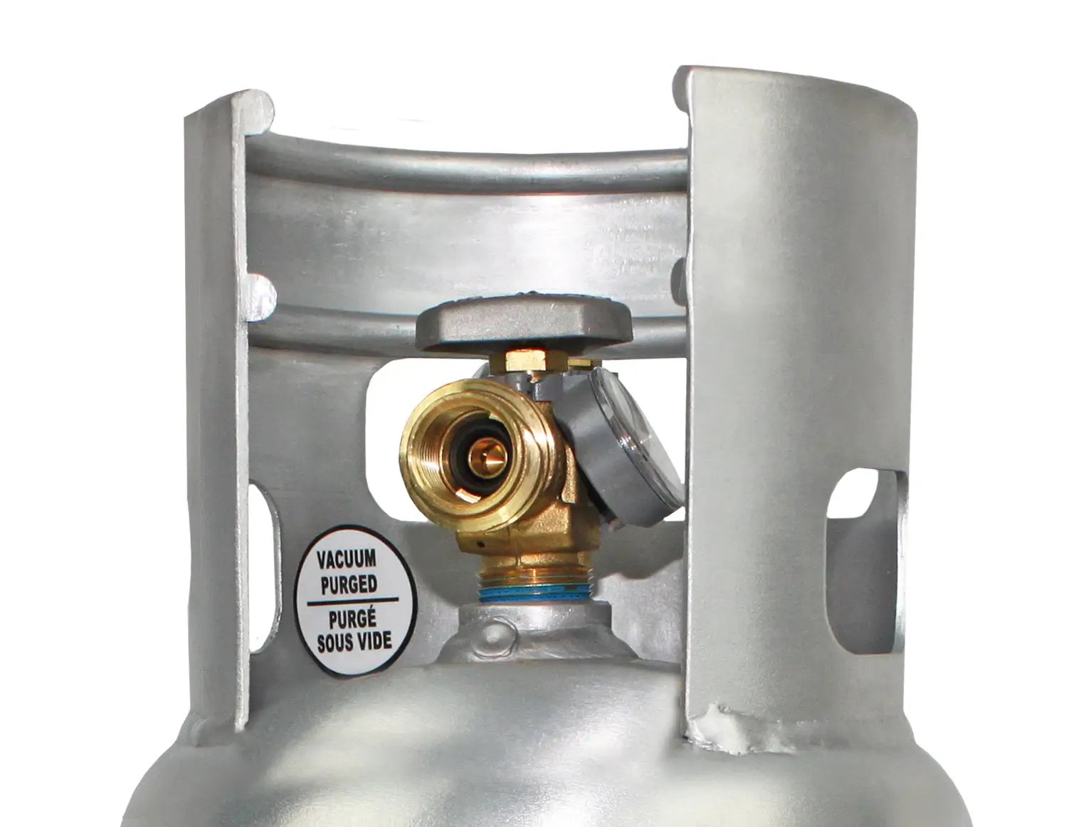 Flame King Lightweight 5lb Aluminum Propane Tank LP Cylinder with OPD & Gauge by Flame King Products