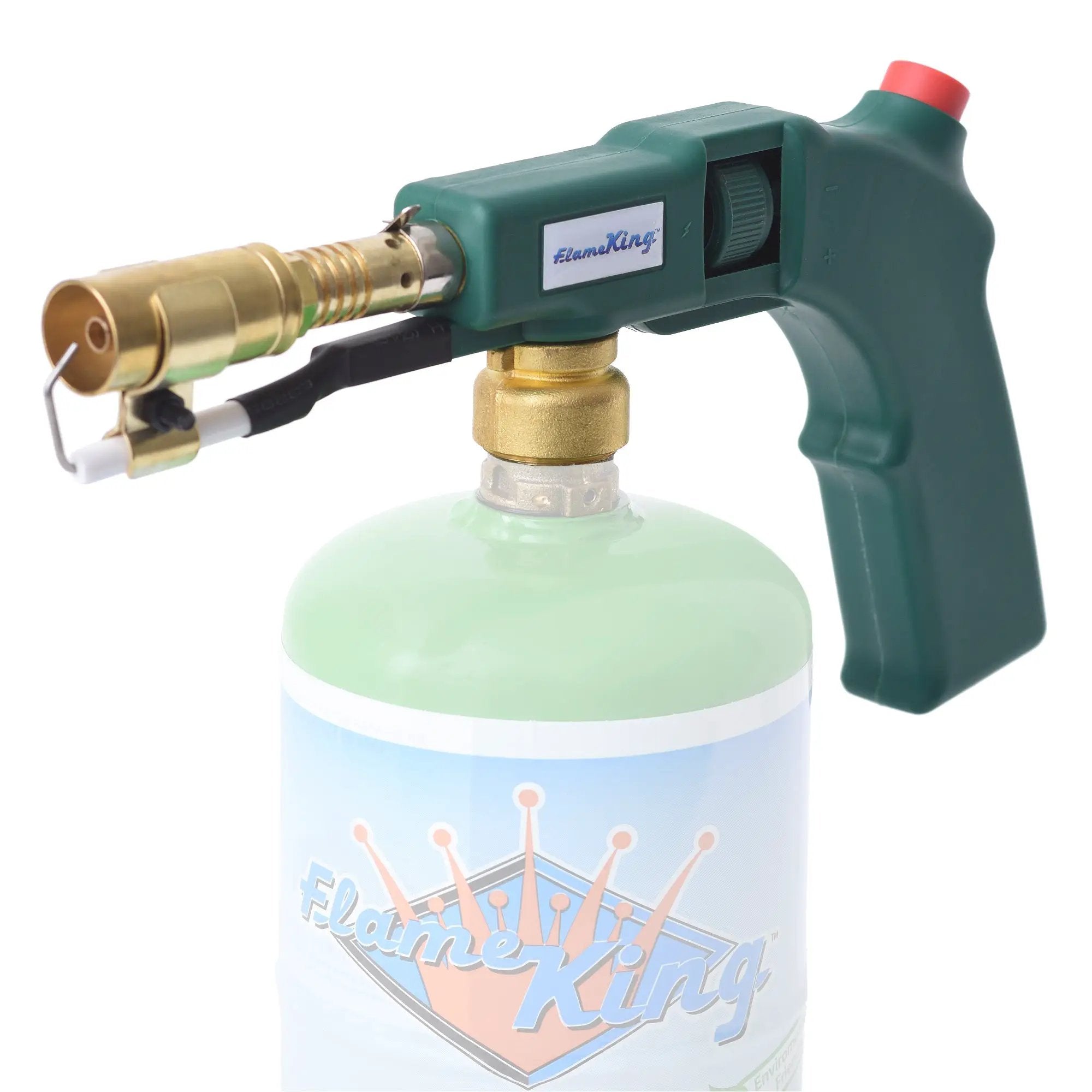 Flame King High Intensity Propane Cooking Searing Torch with Electric Start & Comfort Handle by Flame King Products