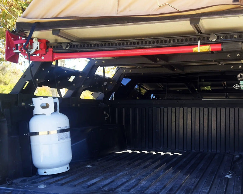 Flame King T-Racks 10lb Propane Tank Mounting Brackets Strap Campervan Overland Vehicles by Flame King Products
