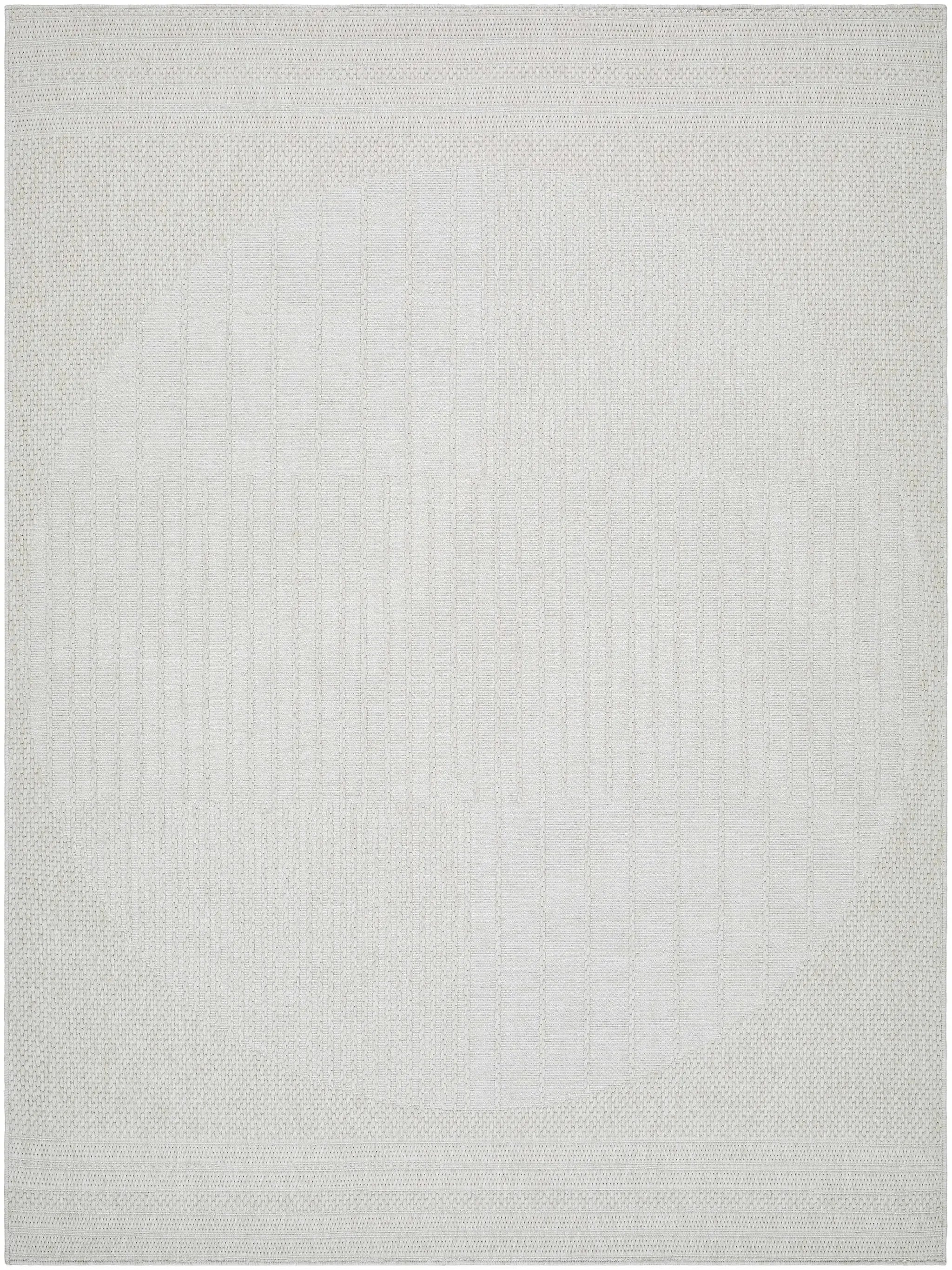 Yuley White Outdoor Area Rug by Boutique Rugs
