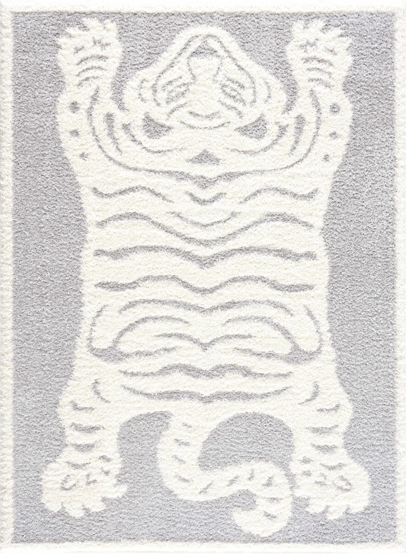 Zane Gray Tibetan Tiger Area Rug - Clearance by Boutique Rugs