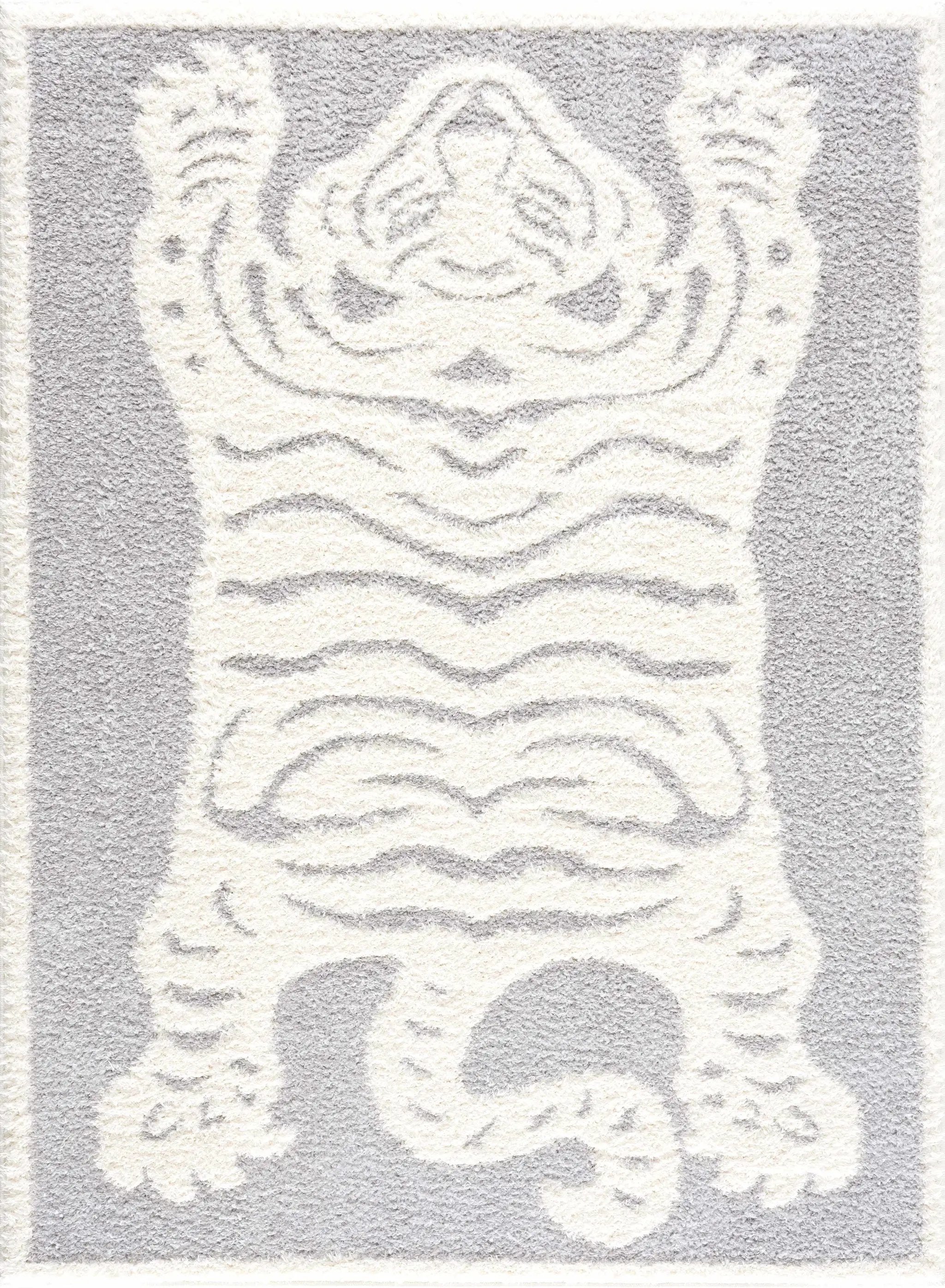 Zane Gray Tibetan Tiger Area Rug - Clearance by Boutique Rugs
