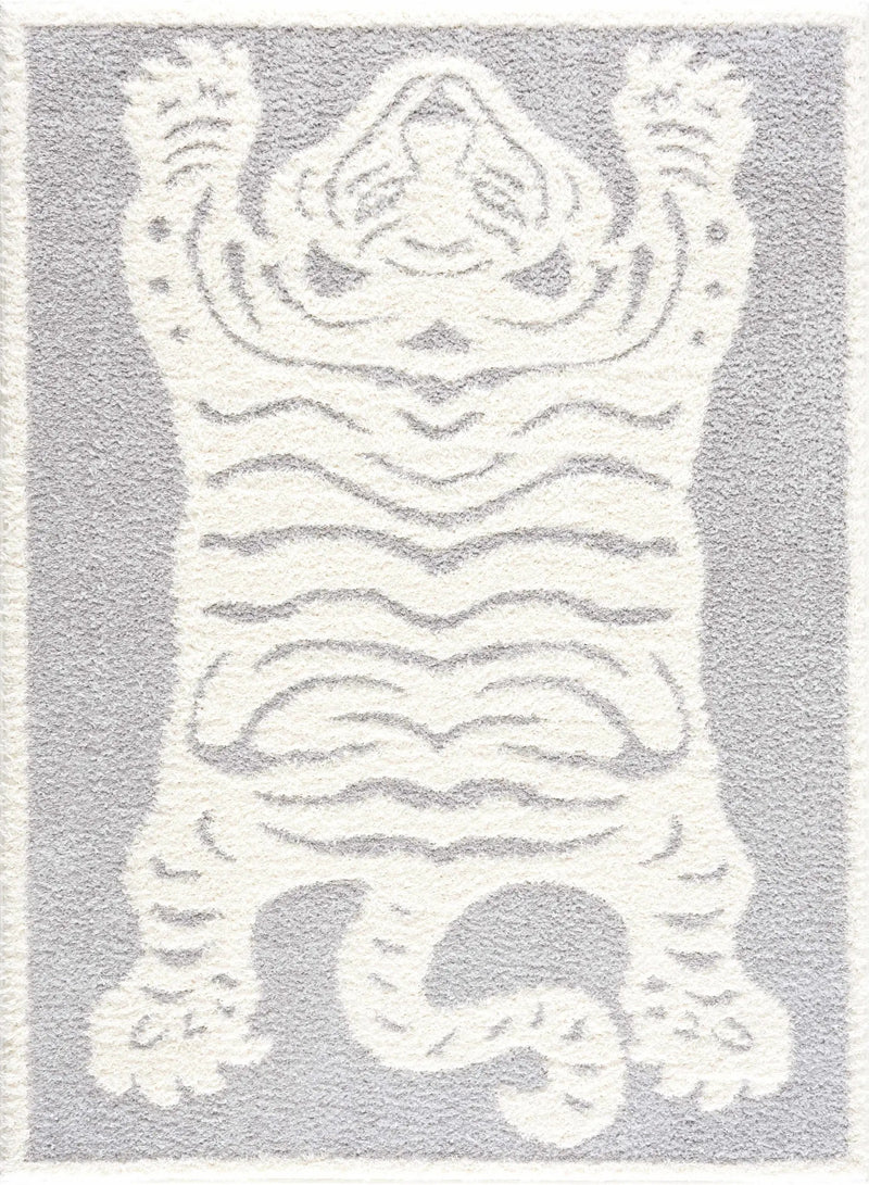 Zane Gray Tibetan Tiger Area Rug - Clearance by Boutique Rugs