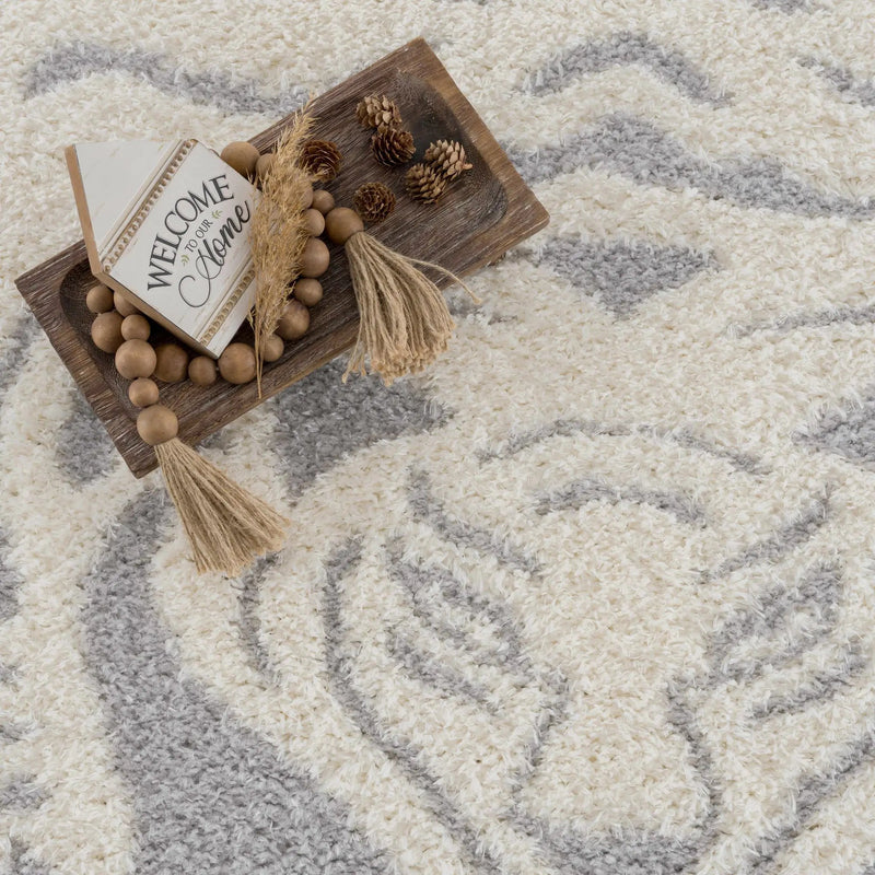 Zane Gray Tibetan Tiger Area Rug - Clearance by Boutique Rugs