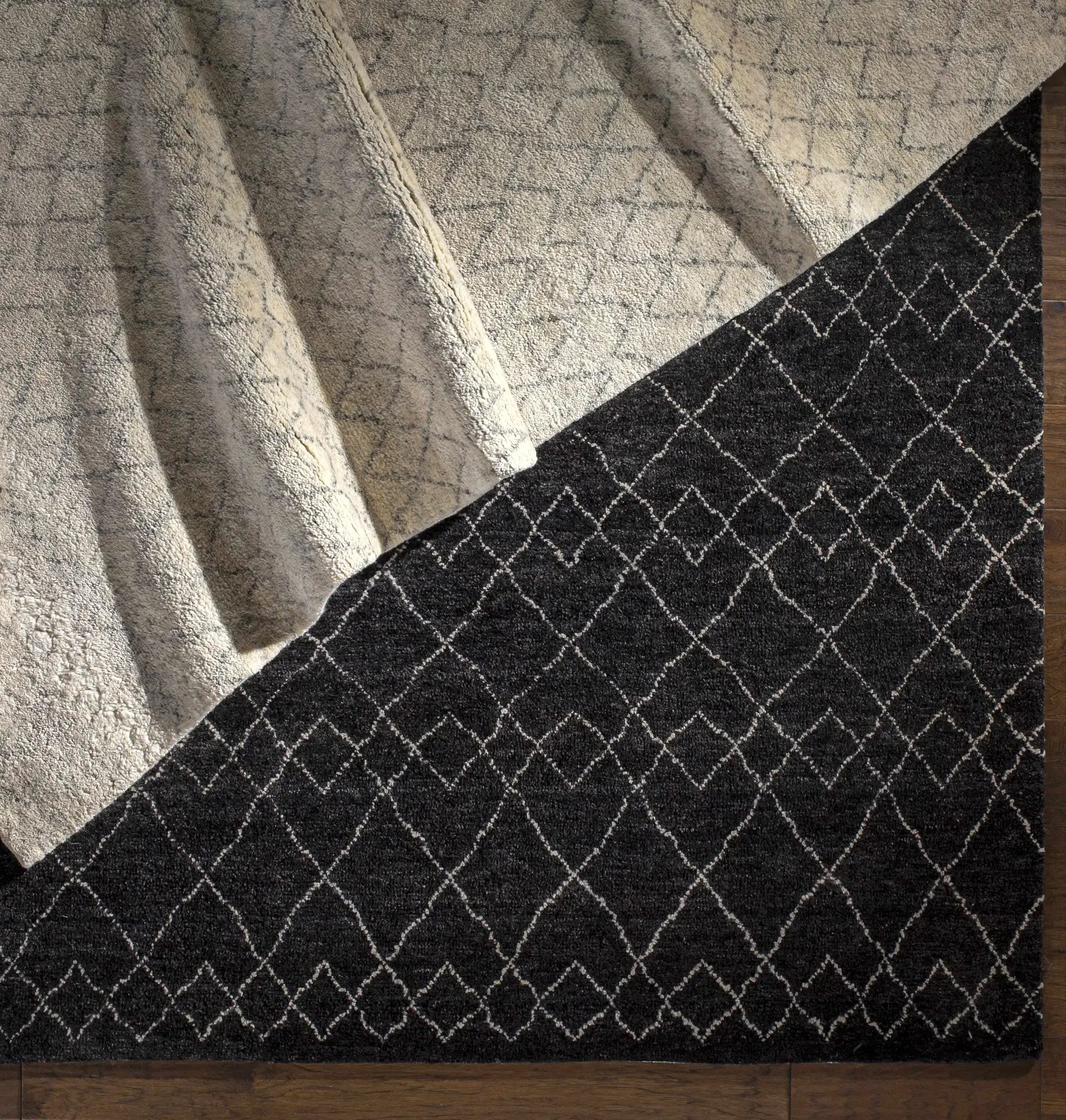 Mozon Handmade Faux Silk Area Rug - Clearance by Boutique Rugs