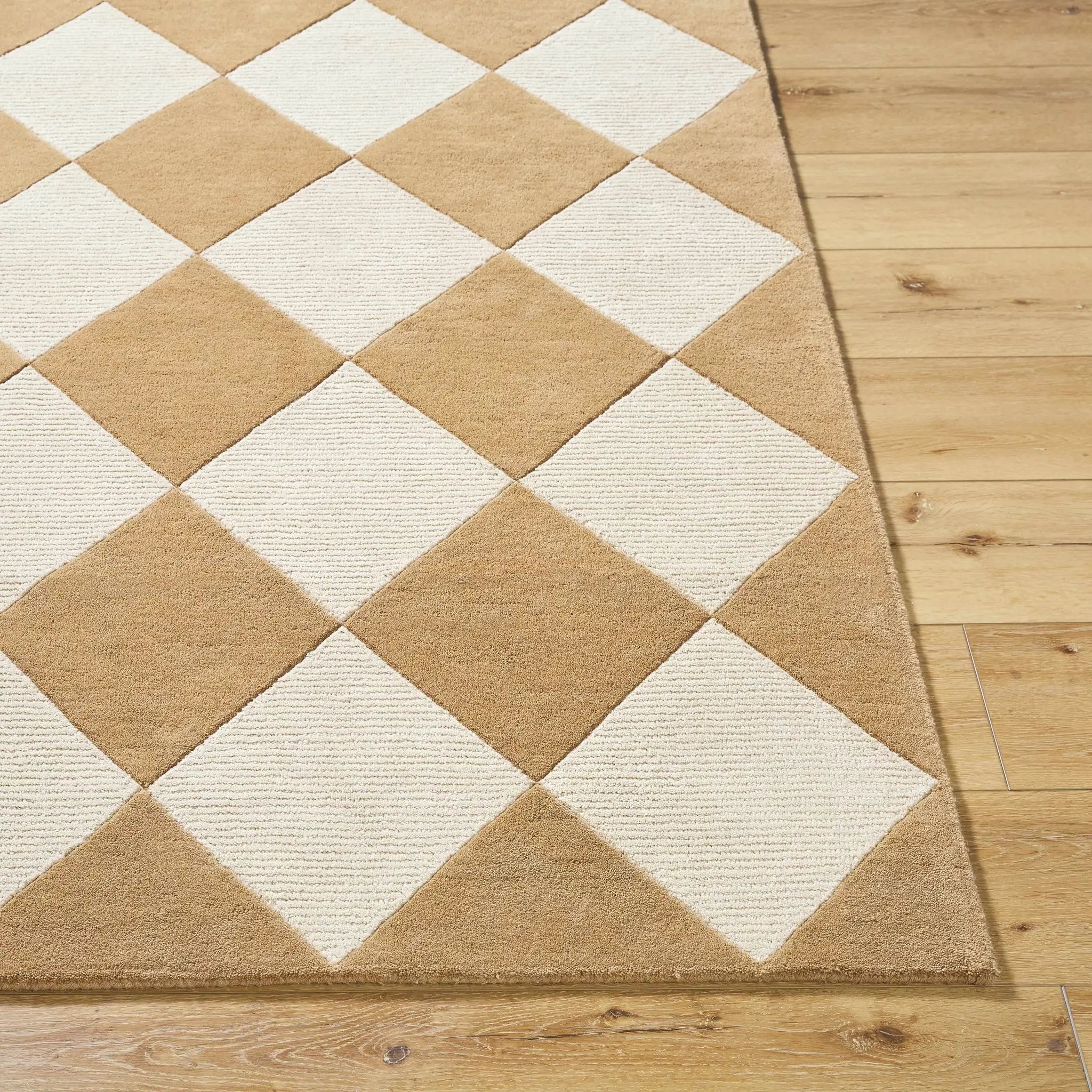 Aradia Tan Area Rug by Boutique Rugs