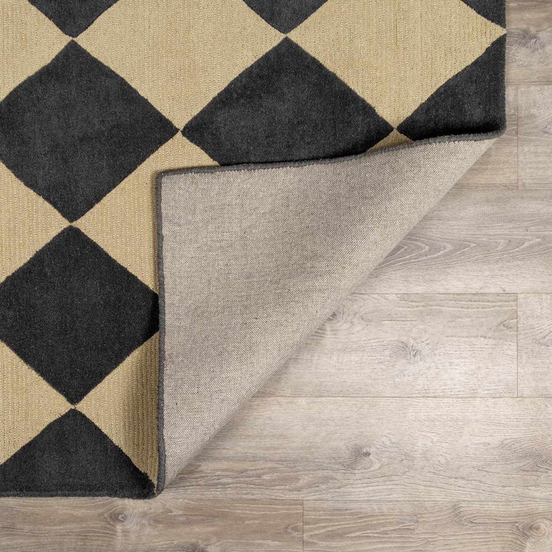 Aradia Charcoal Area Rug by Boutique Rugs