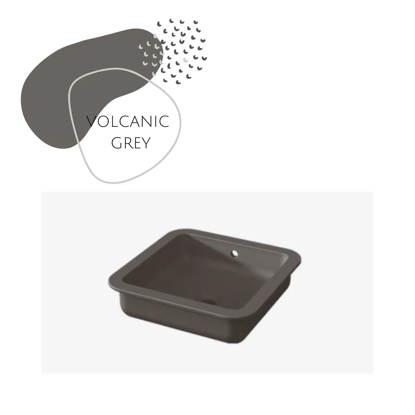 30DDALF Undermount Concrete Bathroom Sink by ZEEK