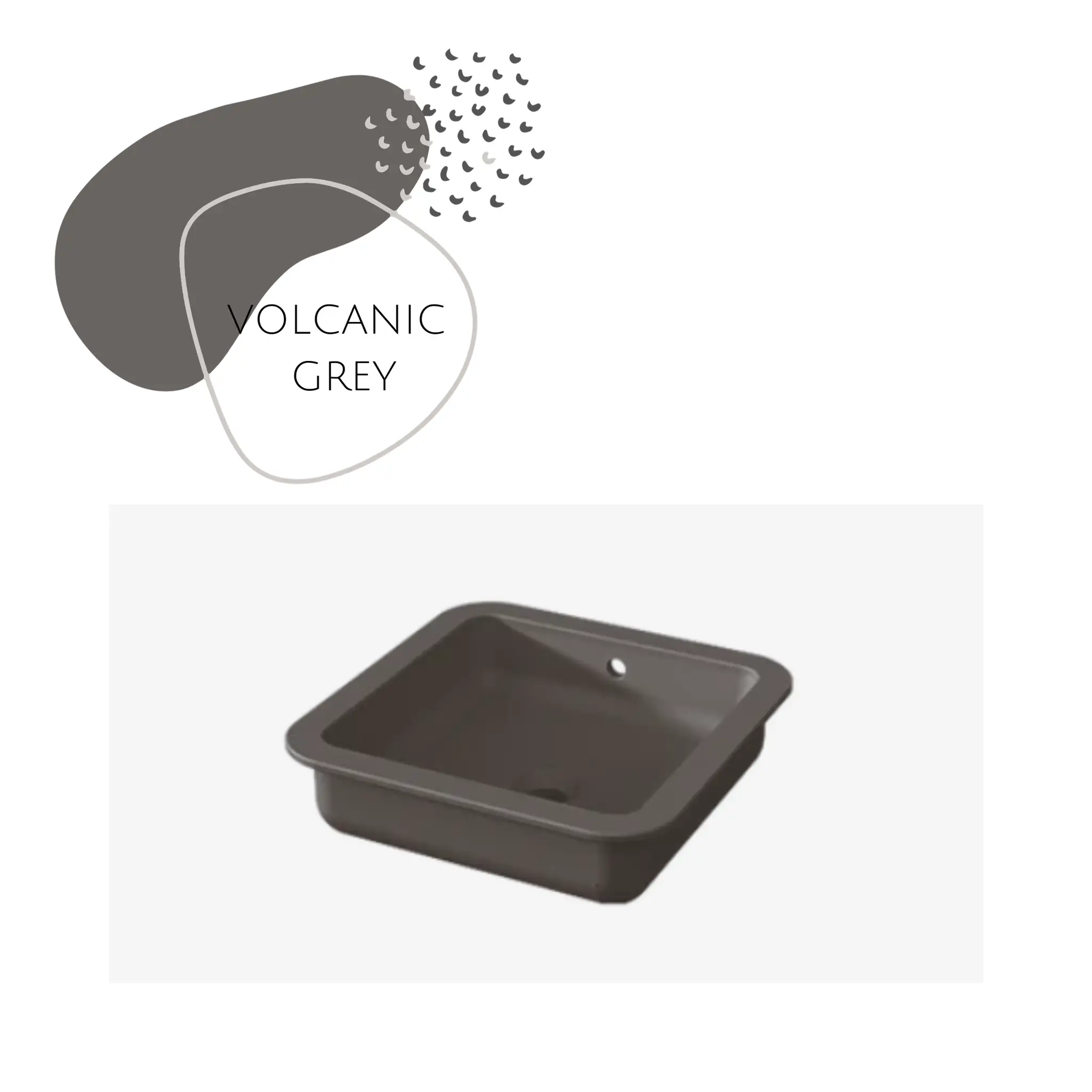 30DDALF Undermount Concrete Bathroom Sink by ZEEK