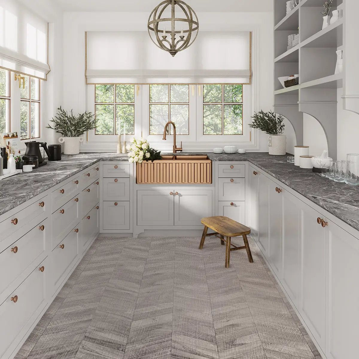 Gray 24x48 Matte Porcelain Large Format Tile (2 pack, 15.49 sq ft/case) by Apollo Tile