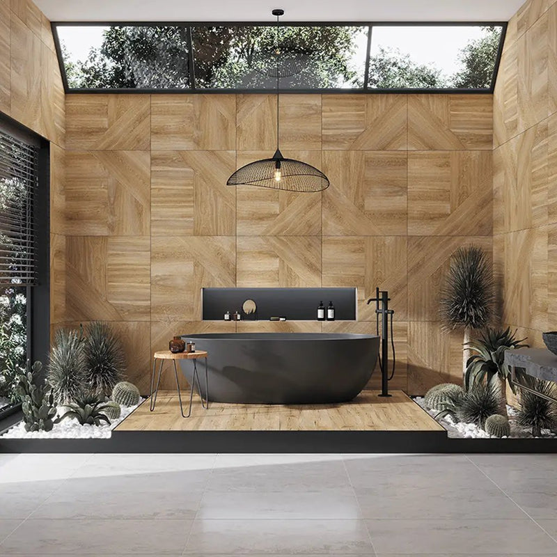 Brown 30x30 Matte Slate Porcelain Large Format Tile (2 pack, 12.16 sq ft/case) by Apollo Tile