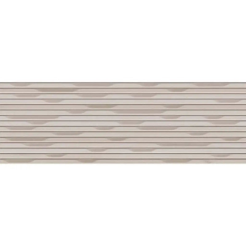 Blanco 16x48 Matte Ceramic Deco Tile (3 pack,15.5 sq ft/case) by Apollo Tile