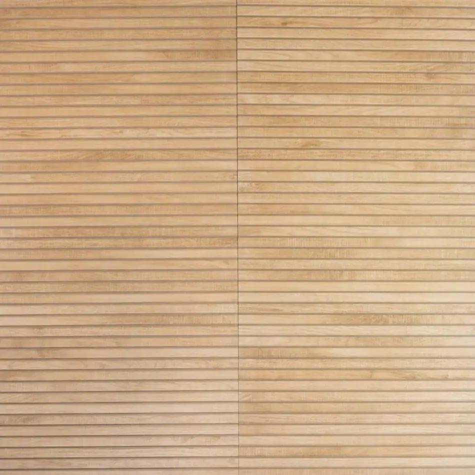 Natural 24x48 Matte Porcelain Deco Tile (2 pack,15.49 sq ft/case) by Apollo Tile