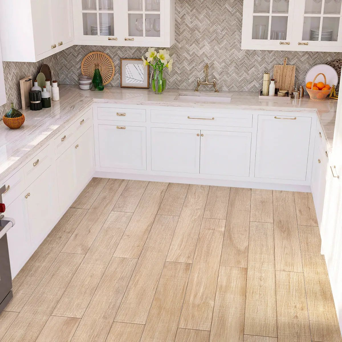 Maple 8x48 Matte Porcelain Large Format Tile (5 pack, 12.91 sq ft/case) by Apollo Tile