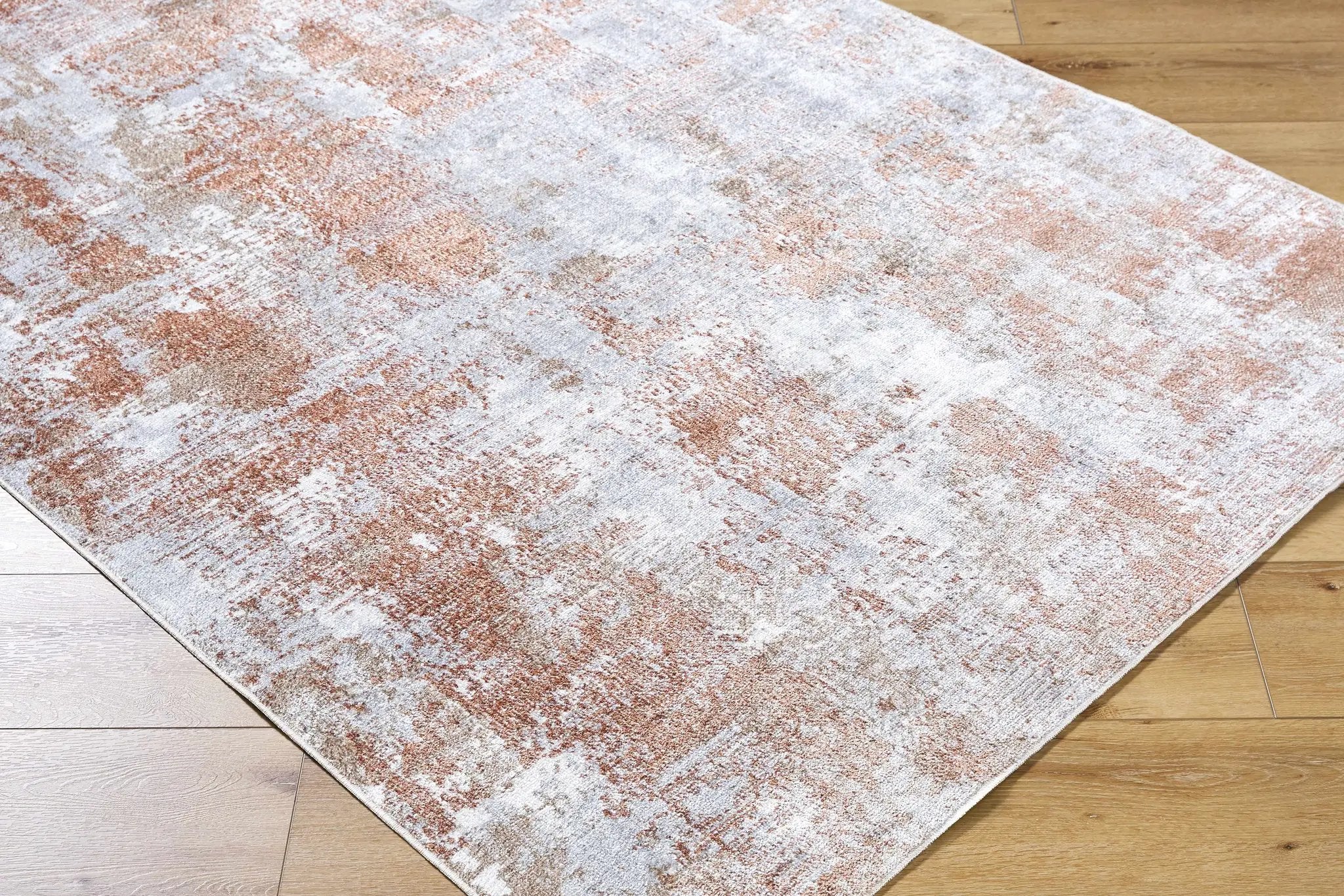 Anitra Brown Washable Area Rug by Boutique Rugs