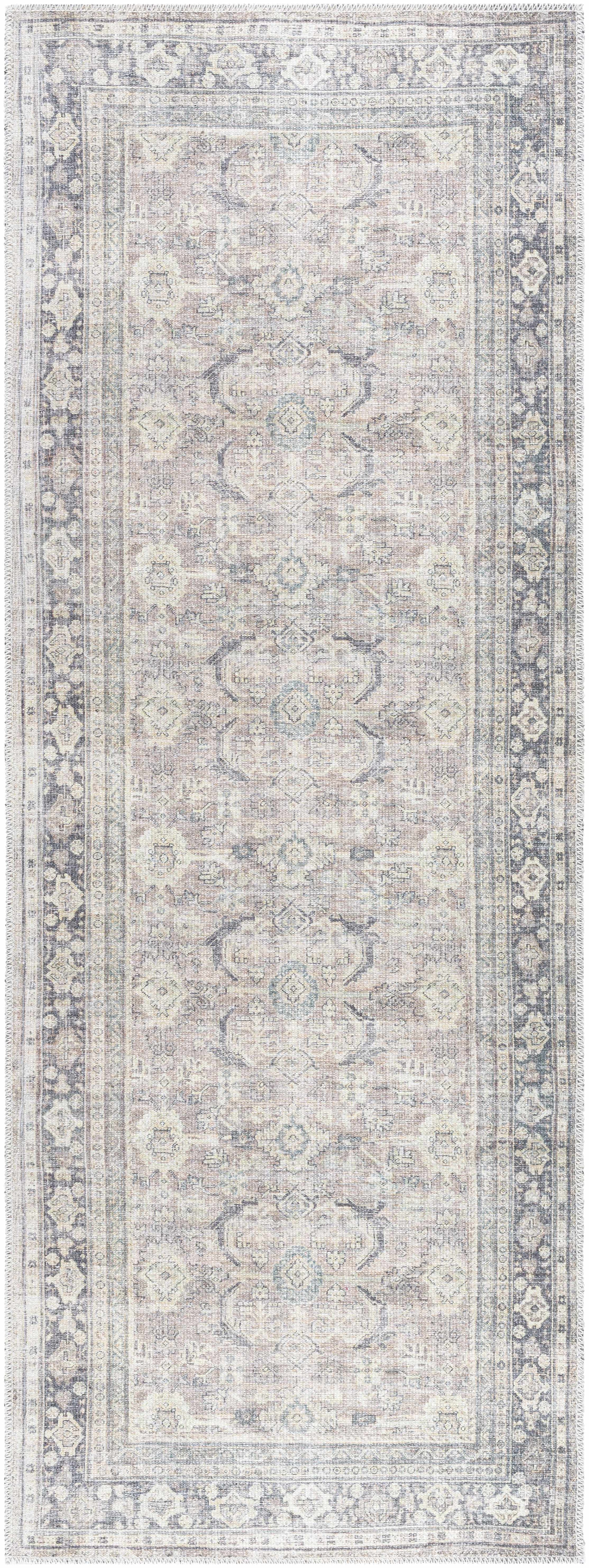 Darling Machine Woven Becki Owens x LIVABLISS BODA-2300 Washable Area Rug by Boutique Rugs