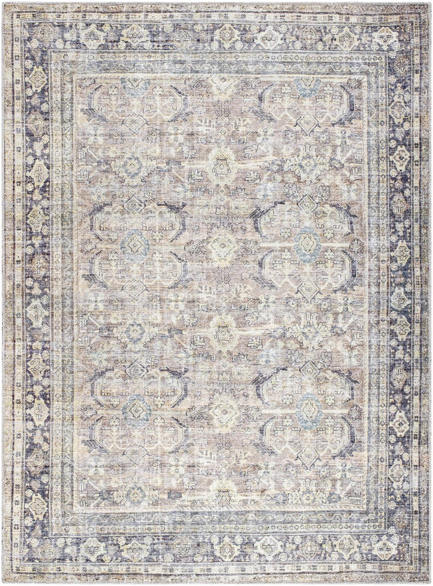 Darling Machine Woven Becki Owens x LIVABLISS BODA-2300 Washable Area Rug by Boutique Rugs