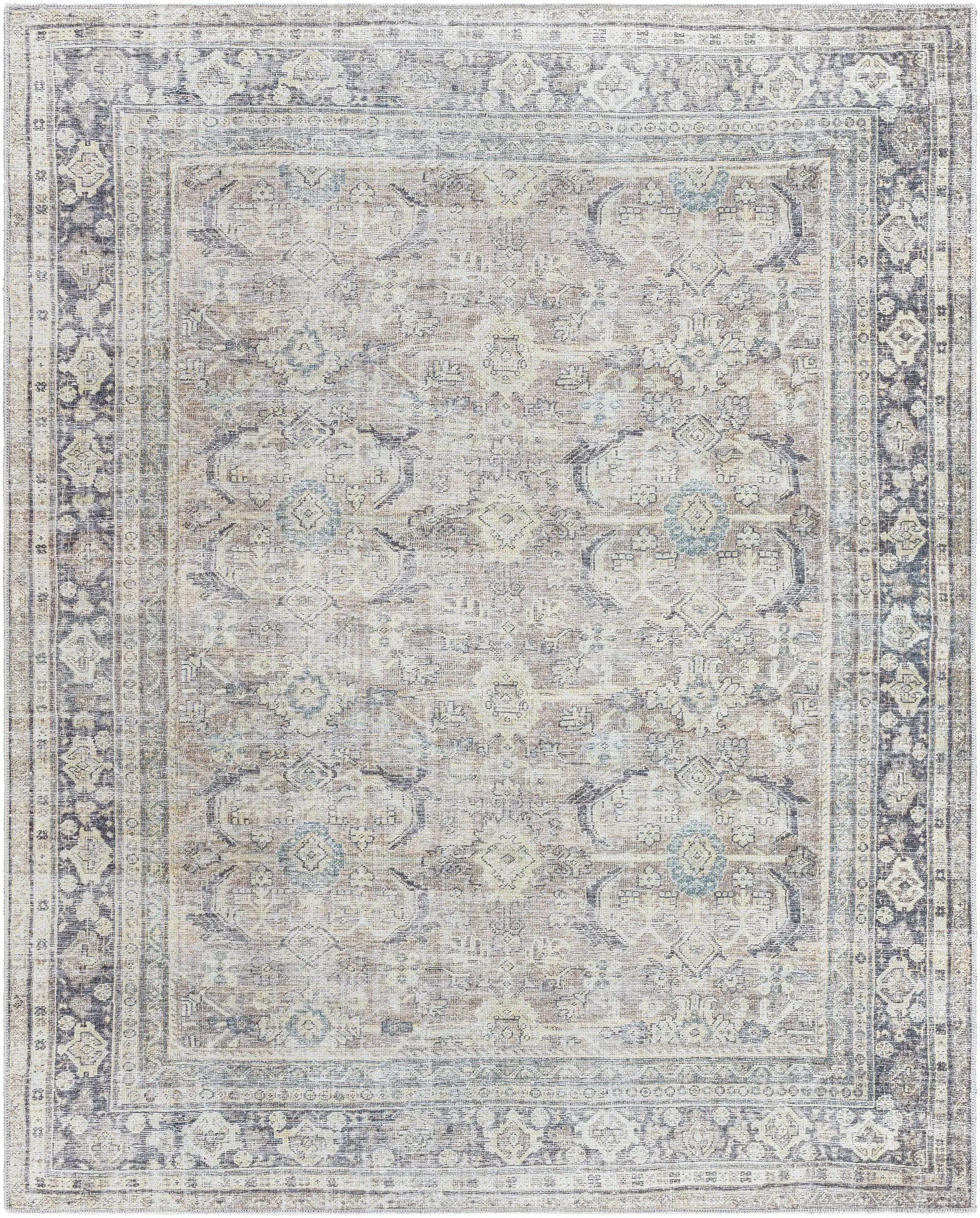 Darling Machine Woven Becki Owens x LIVABLISS BODA-2300 Washable Area Rug by Boutique Rugs