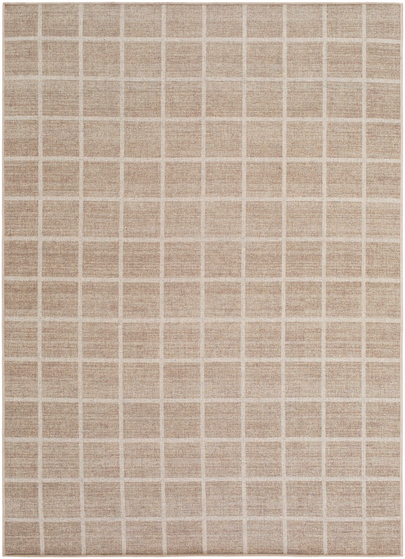 Anicet Checkered Washable Wool Area Rug by Boutique Rugs