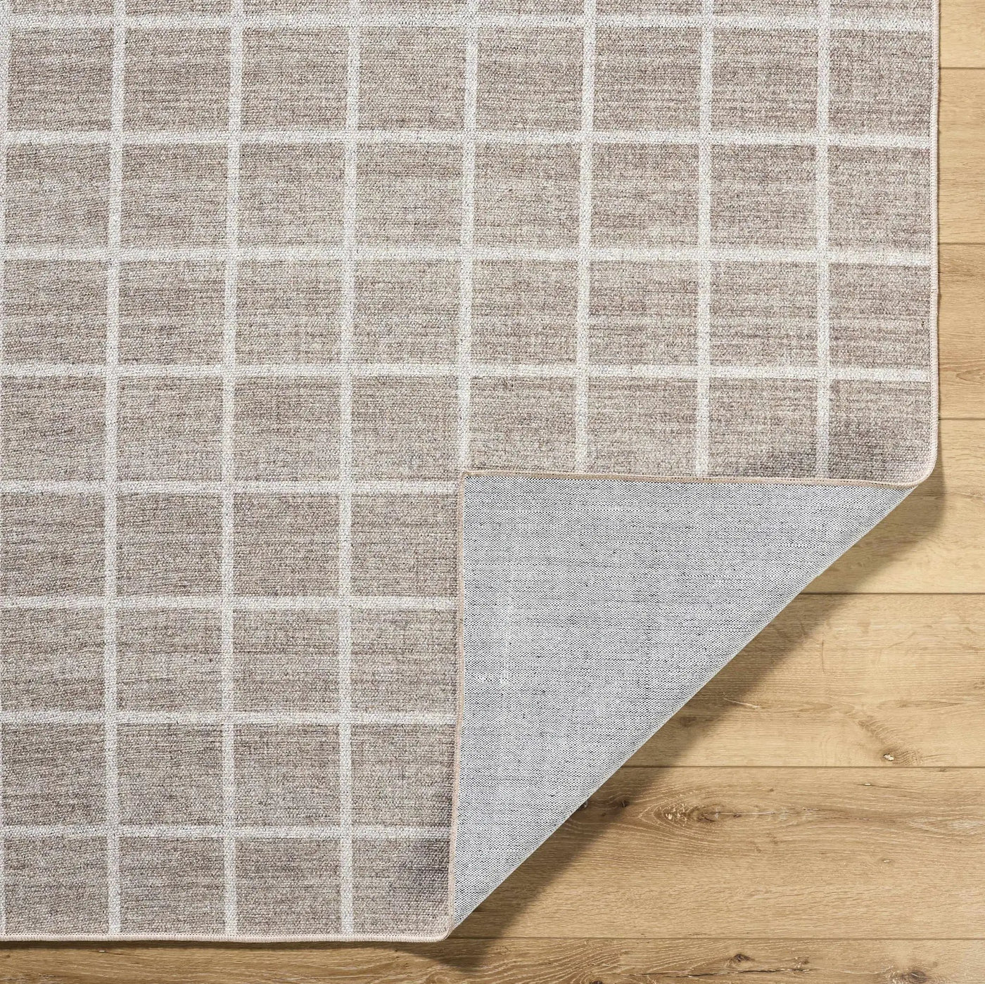 Anicet Checkered Washable Wool Area Rug by Boutique Rugs