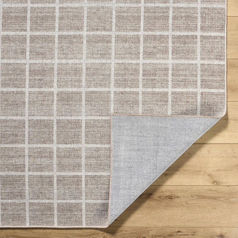 Anicet Checkered Washable Wool Area Rug by Boutique Rugs