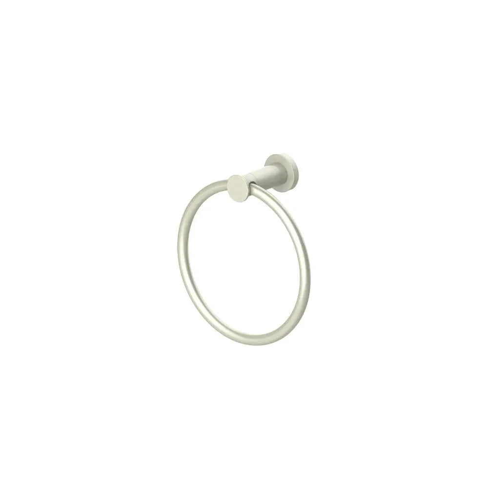 ZLINE Emerald Bay Bathroom Accessories Package with Towel Rail, Hook, Ring and Toilet Paper Holder, 4BP-EMBYACC-BN by Farmhouse Kitchen and Bath