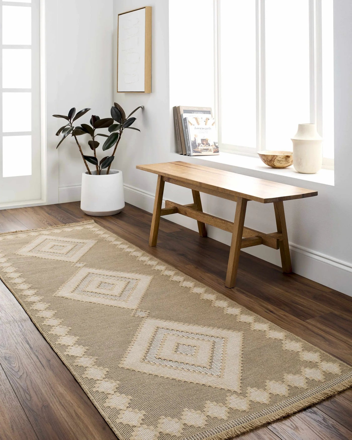 Ziggy Washable Jute Rug - Clearance by Boutique Rugs