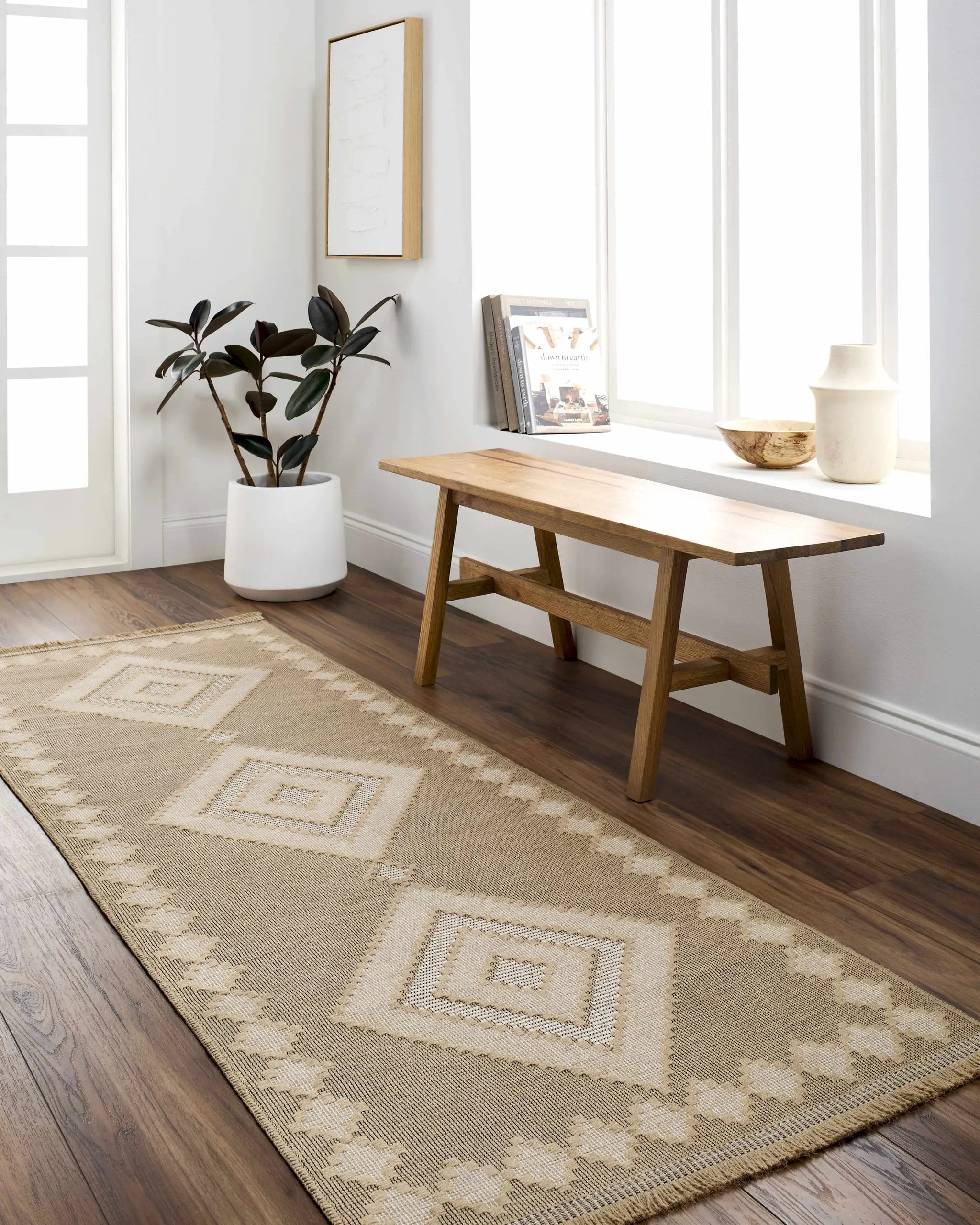 Ziggy Washable Jute Rug - Clearance by Boutique Rugs
